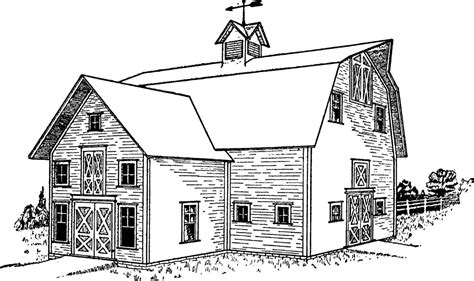 Horse Barn Vintage Illustration 13633198 Vector Art At Vecteezy