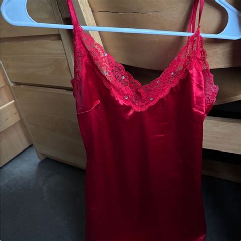 Spencer S Intimates Sleepwear Spensers Red Lace Lingerie Poshmark