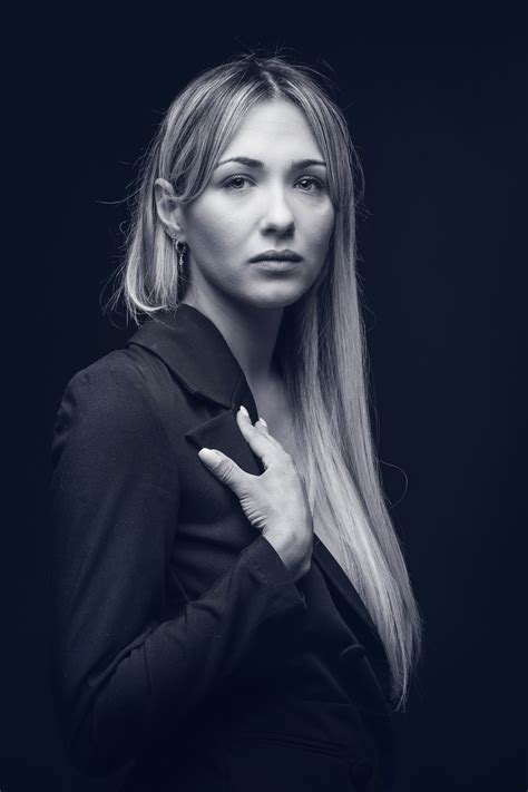 Girl Studio Nude Blonde Portrait On Behance