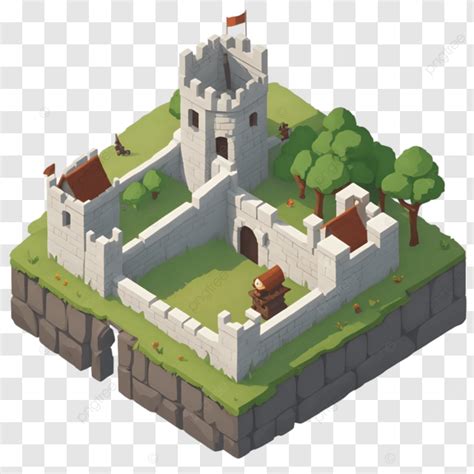 3d Game Asset Defense Fort, 3d Game Assets, Game Assets, Games PNG ...