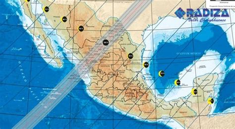 Eclipse se verá desde estos estados