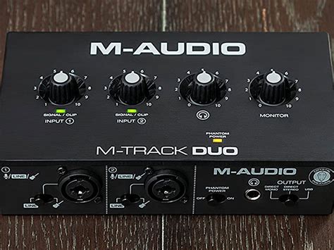 Interfaz M-Audio M-Track Duo: análisis y opinión