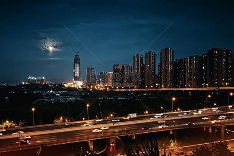 Chengdu City Skyline At Night Picture And HD Photos | Free Download On ...