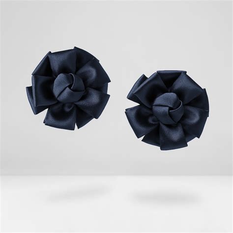 Clara Removable Bows Navy Adorn Your Vivaia Shoes