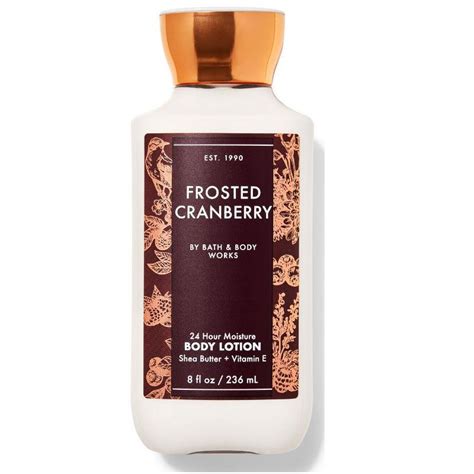 Bath Body Works BBW 香水身體乳液冰霜蔓越莓Frosted Cranberry 236ml PChome