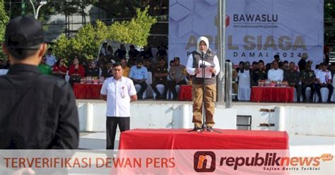 Apel Siaga Pengawasan Bawaslu Sulsel Soroti Dua Tahapan Krusial Pemilu