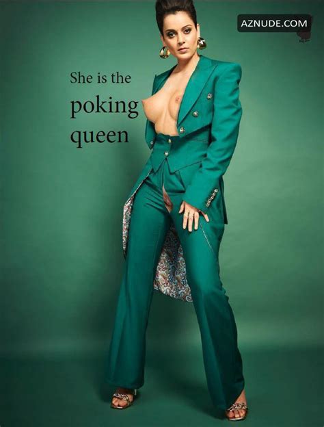 Kangana Ranaut Rare Deep Cleavage And Nude Photoshoot For Playmate Cover AZNude