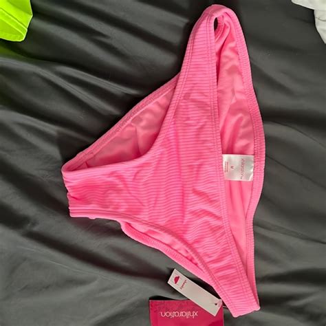 Xhilaration Swim Target Brand Neon Pink Bikini Bottoms Poshmark
