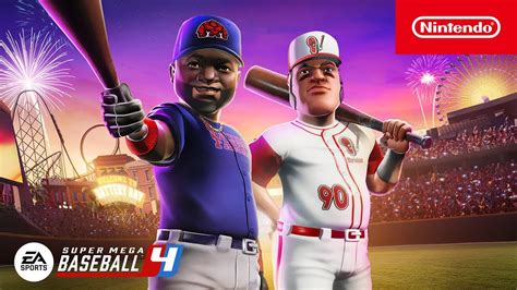 Super Mega Baseball 4 Gameplay Trailer Nintendo Switch YouTube