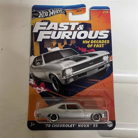 Hot Wheels Fast Furious Chevrolet Nova Ss Btl Miniatures