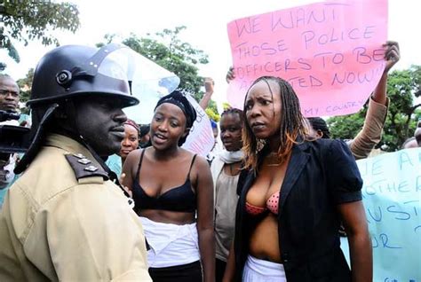 South African Students In Naked Street Protest Angry African Women And The Naked Protest