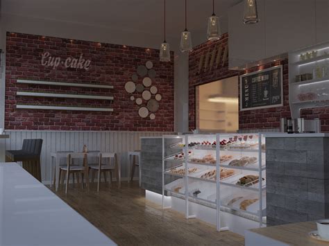 cafe bakery  behance