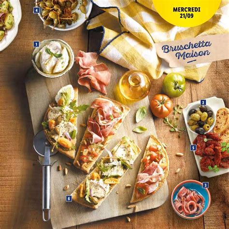 Promo Bruschetta Maison Chez Lidl Icatalogue Fr