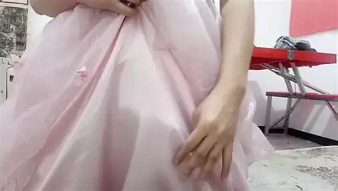 Pleasure With Satin Blue Long Gown Indonesian Gay Amateur Porn XHamster