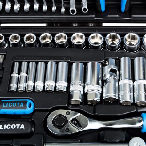 ALK-8009F купить Набор торцевых головок 1/4" и 1/2" 6гр. 143 пр у ...