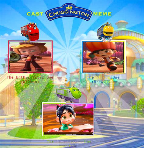 Sugar Rush Chuggington Cast Meme By Allahda On Deviantart