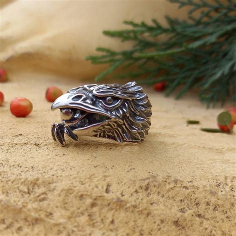 Серебряное кольцо 71061 Ворон – купить в Москве, цена на изделие на ...