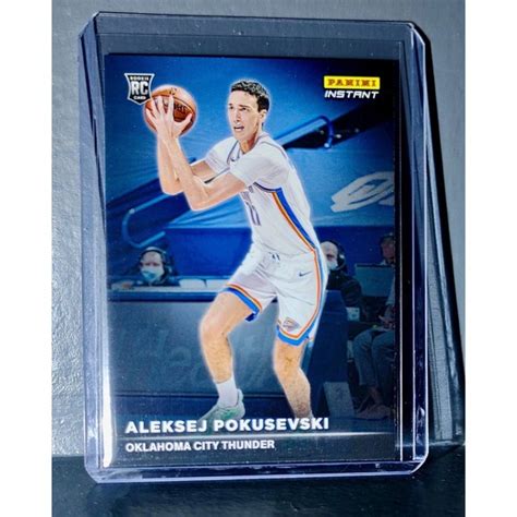 Panini Other Aleksej Pokusevski Rookie Spotlight 2202 Panini Nba 17