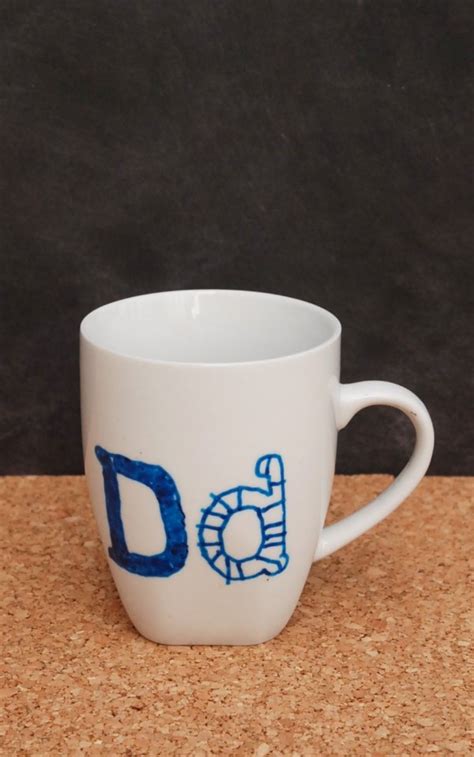 Make These Diy Monogram Mugs For Just Pennies These Would Be Great For
