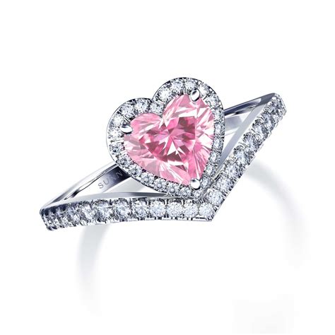 heart shaped diamond rings  ultimate symbol  love dishis