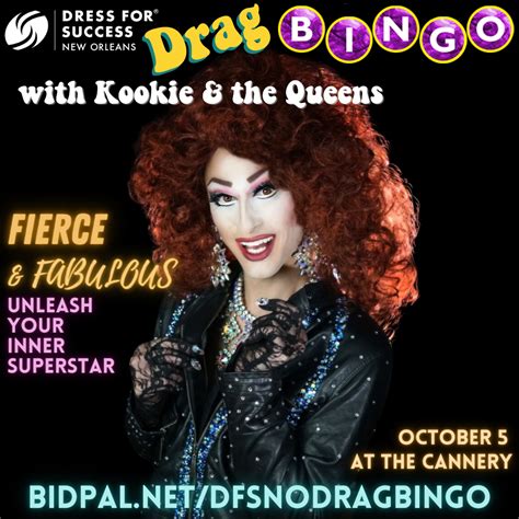 Drag Bingo Dress For Success New Orleans