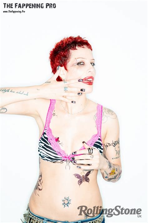 Halsey Sexy In Lingerie For Rolling Stone Photos The Fappening