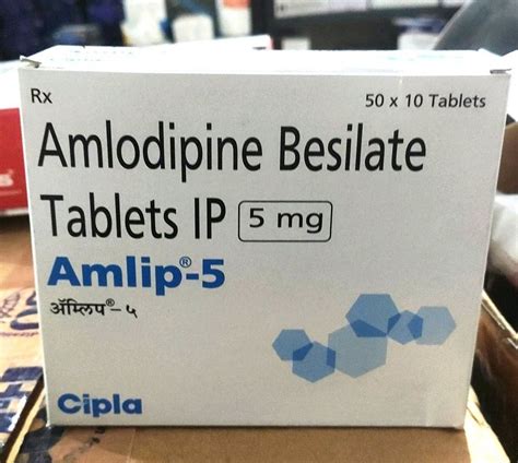 Amlip Mg Tablet At Rs Box Amlodipine Tablets In Nagpur Id