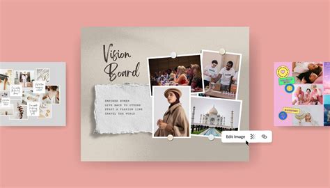 Criador De Vision Board Online Gratuito Canva