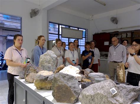 Students from the University of Tasmania, Australia visit and
