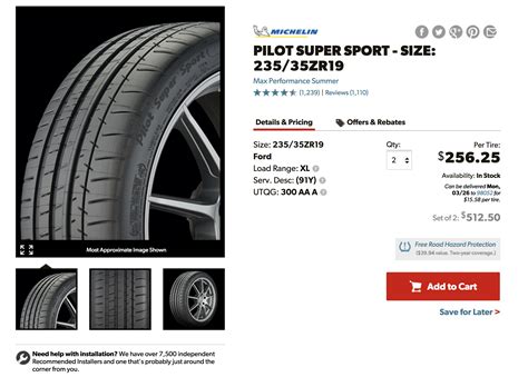 New Pair Of Michelin Pilot Super Sport 235 35 19 Rennlist Porsche Discussion Forums