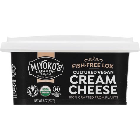 Miyoko S Creamery Cream Cheese Vegan Cultured Oz Delivery Or