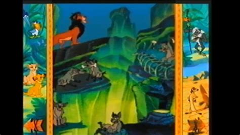 Opening And Closing To The Lion King Uk Vhs 1995