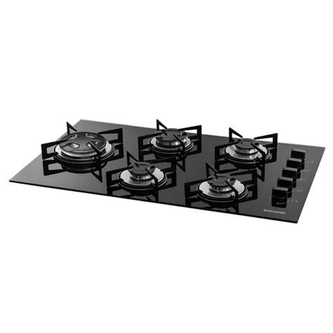 Cooktop Bocas Tripla Chama Lateral Bivolt Fg Vp Suggar Leroy Merlin