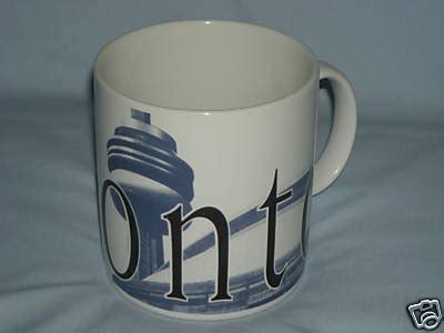 STARBUCKS CITY MUG -- Toronto --Canada's National Tower | #42285829