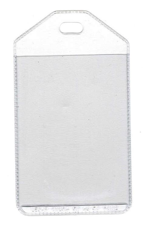 Small Plastic Portrait Wallets 100 Pack 60mm X 85mm