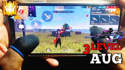 Aug Level Use In Solo Vs Squard Full Gameplay With Handcamp In Iphone