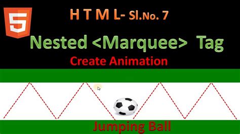 Nested Marquee Tag In Html How To Make Animation Using Marquee Tag In