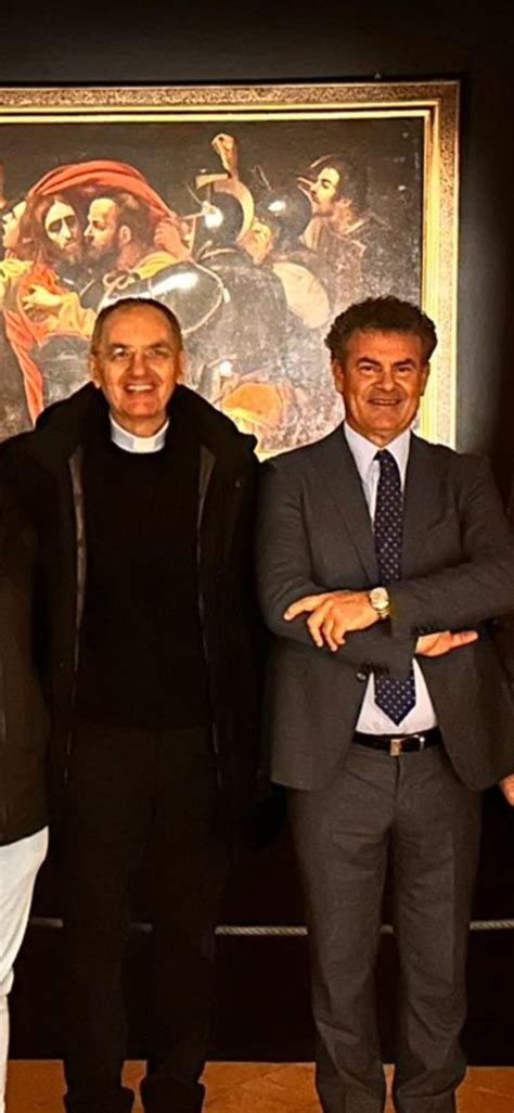 Caravaggio Monsignor Antonio De Luca La Presa Di Cristo Parla All
