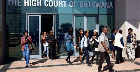A Win For Gay Rights In Botswana Is A Step Against The Current In Africa The New York Times