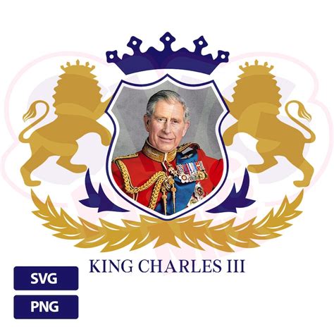 King Charles Iii Royal Emblem Svg Designking Charles Iii Png God Save