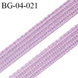 Droit fil à plat 4 mm spécial lingerie et couture du prêt à porter couleur mauve clair fabriqué