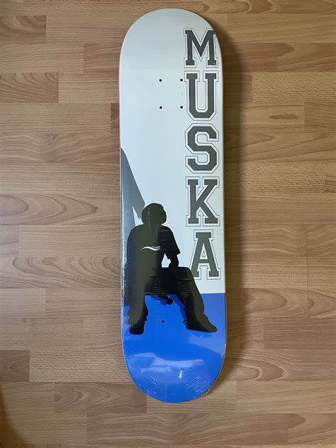 Chad Muska Blue Shortys Silhouette Skateboard Deck 2020 Reissue EBay