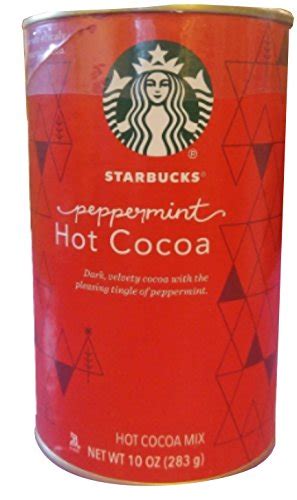 Starbucks Holiday Hot Cocoa Mix Peppermint Oz Red Holiday Brews