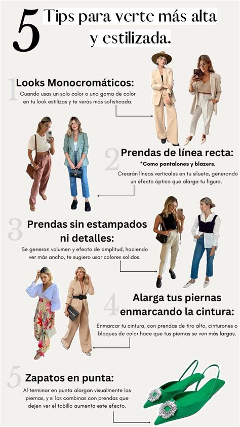 Tips Para Verte M S Alta Y Estilizada Fashion Tips