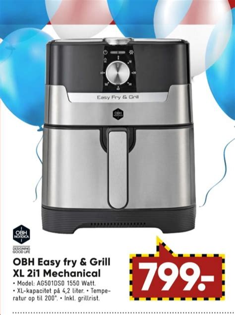 Obh Nordica Airfryer Tilbud Hos Bilka