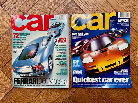 The Best Car Magazine Covers Of The Past 60 Years The Full Set