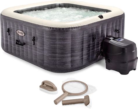 Amazon Intex X Purespa Jet And Bubble Deluxe Inflatable Hot Tub Set With Energy