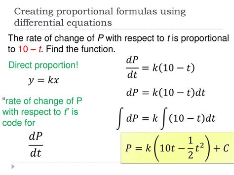 Chapter Modeling With First Order Differential Equations Ppt