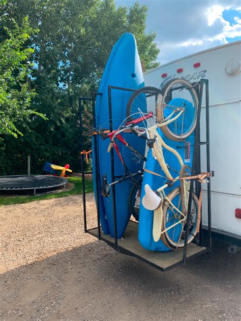 Kayakbike Carrier Rack Custom Built Motorhome Camper Hitch