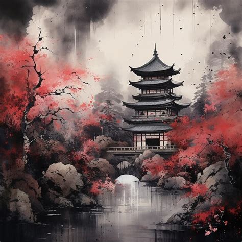 Premium Photo Edward Hopper Nighthawks Japanese Tsunami Art Japanese Nude Painting Sumi E Paper